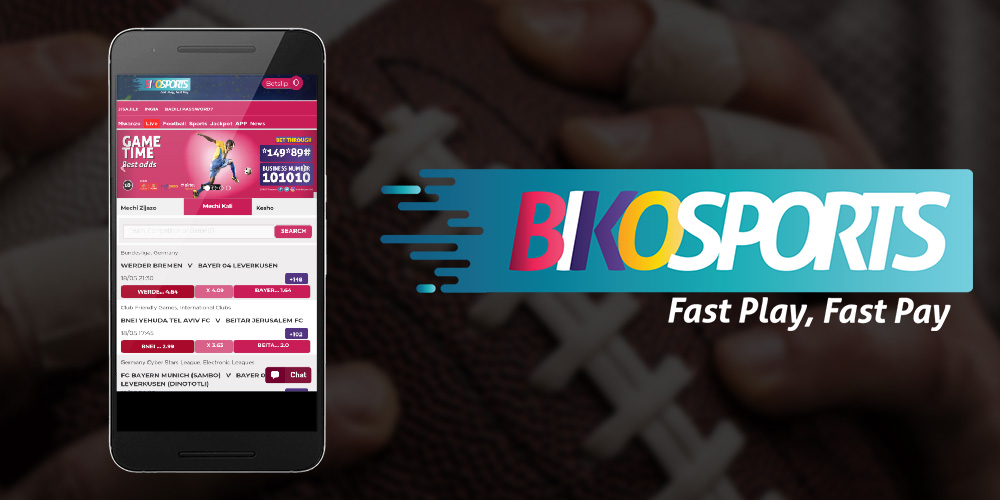 Bikosports App for android — African betting bookmaker