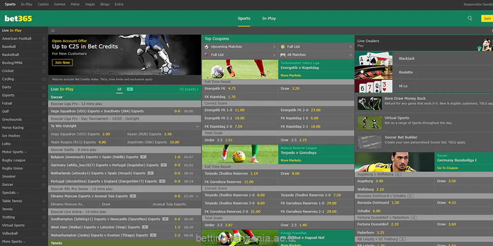 Guide to placing bets on bet365 Tanzania