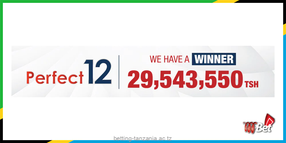 M-Bet's Perfect12 bonus terms and conditions for players from Tanzania