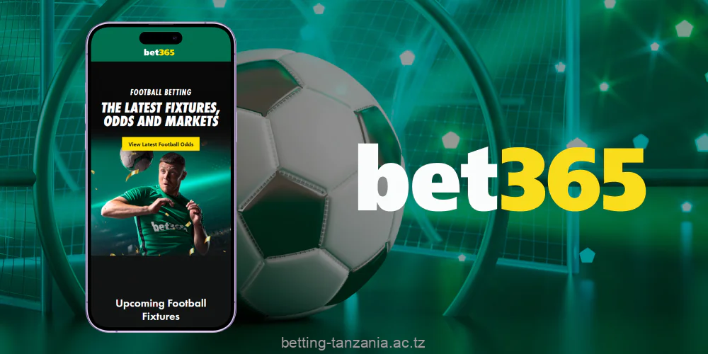 Bet365 Tanzania offers Tanzanian players several apps for the main sections of the desktop site