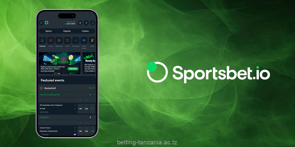 A short review of the Sportsbet Tanzania application