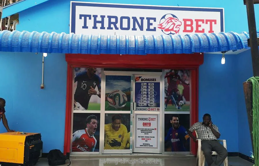 Bookmaker Throne Bet is a popular company in Tanzania