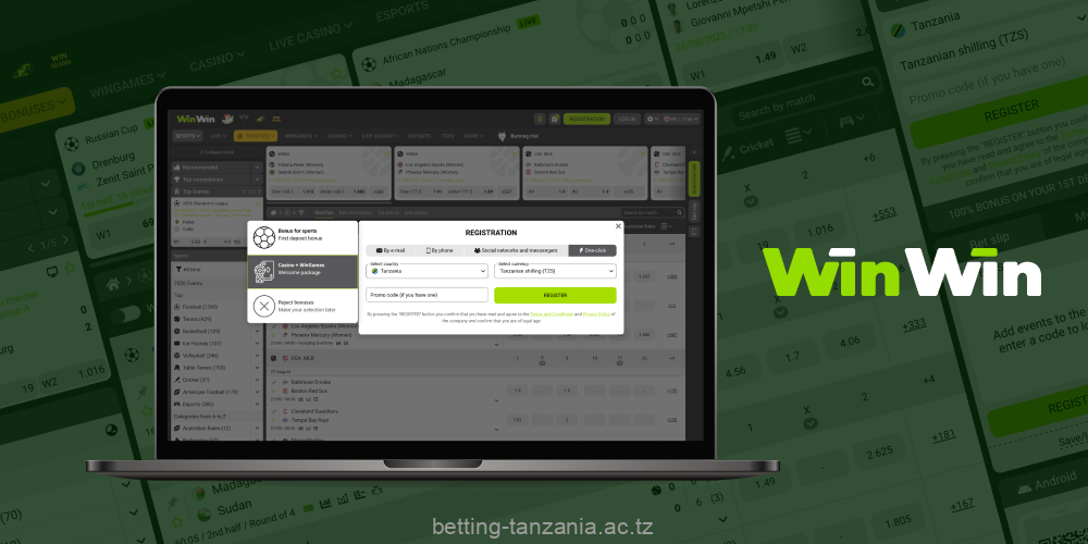 To register with WinWin Tanzania, users must follow the rules and comply with the requirements of the online platform