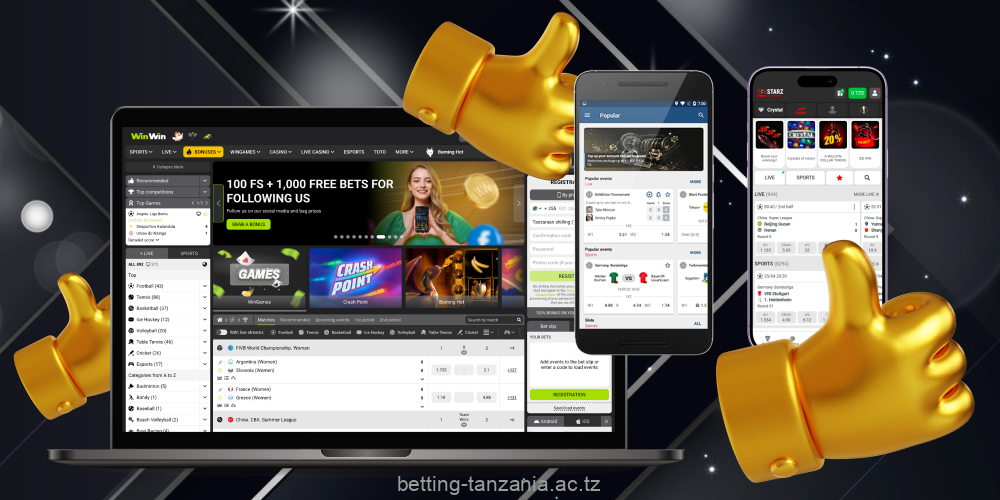 The best new bookmaker sites in Tanzania for betting