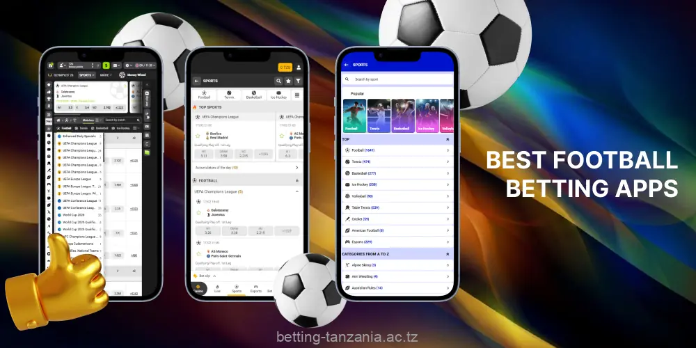 Tanzanian players prefer football betting apps that load quickly and support mobile payments