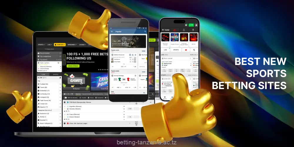 The best new bookmaker sites in Tanzania for betting