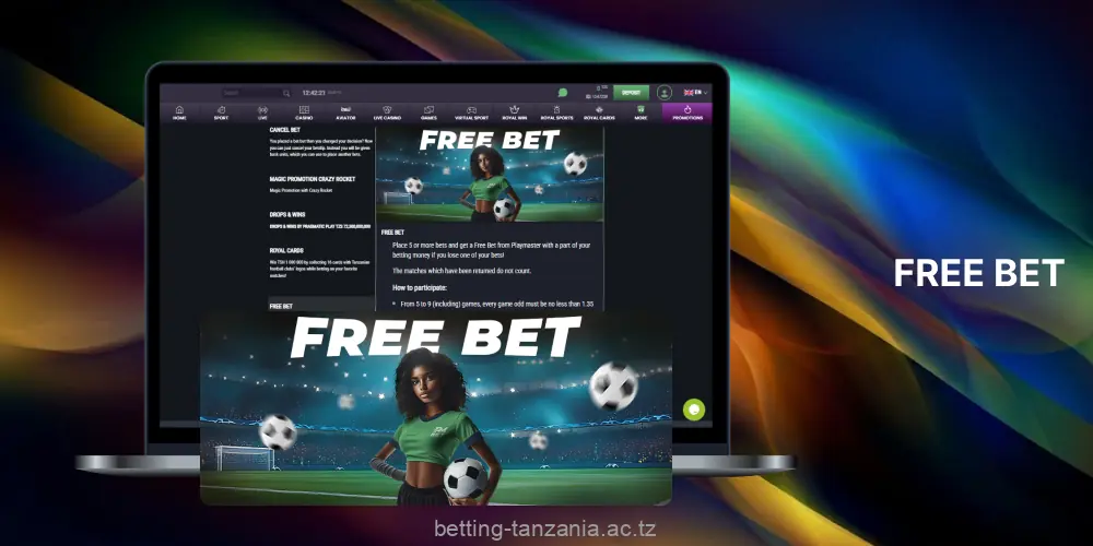 Free Bet promotion is available to all players betting at Pmbet