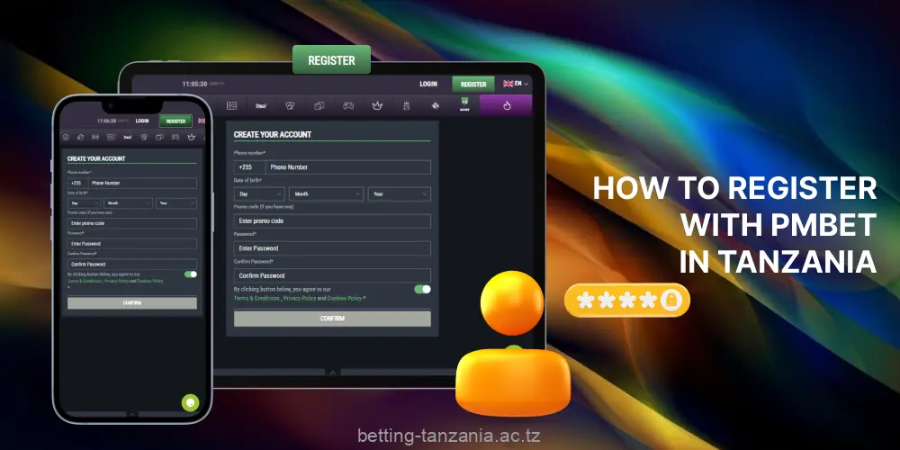 Registering with Pmbet Tanzania is a quick and easy procedure, available on the website or through the free app